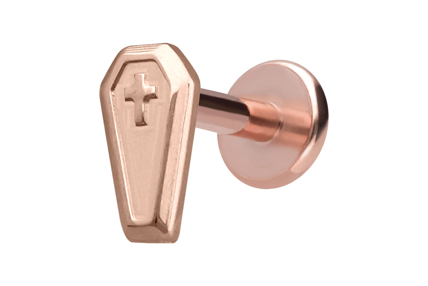 Titan Labret Piercing mit Innengewinde SARG